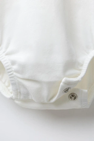 Ecru | 6224/774/712 - Zara Боди с вышитым воротником