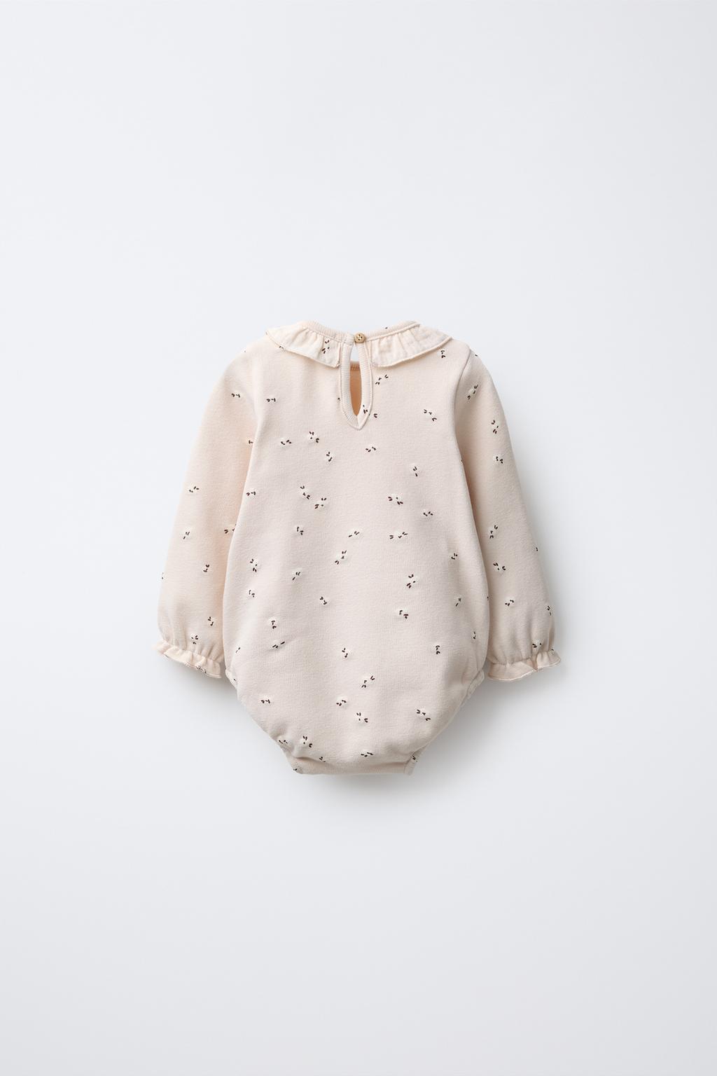 ТЕПЛОЕ БОДИ С ЦВЕТОЧНЫМ ПРИНТОМ