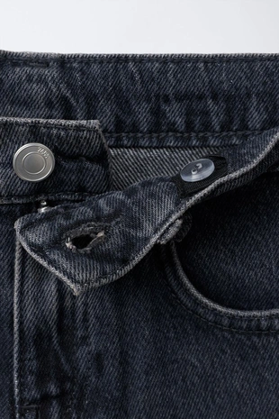 Джинсы WIDE LEG со звездами и стразами- Заказать в России