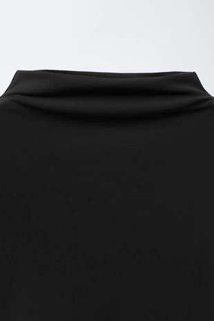 Боди с воротником-стойкой- Заказать в России