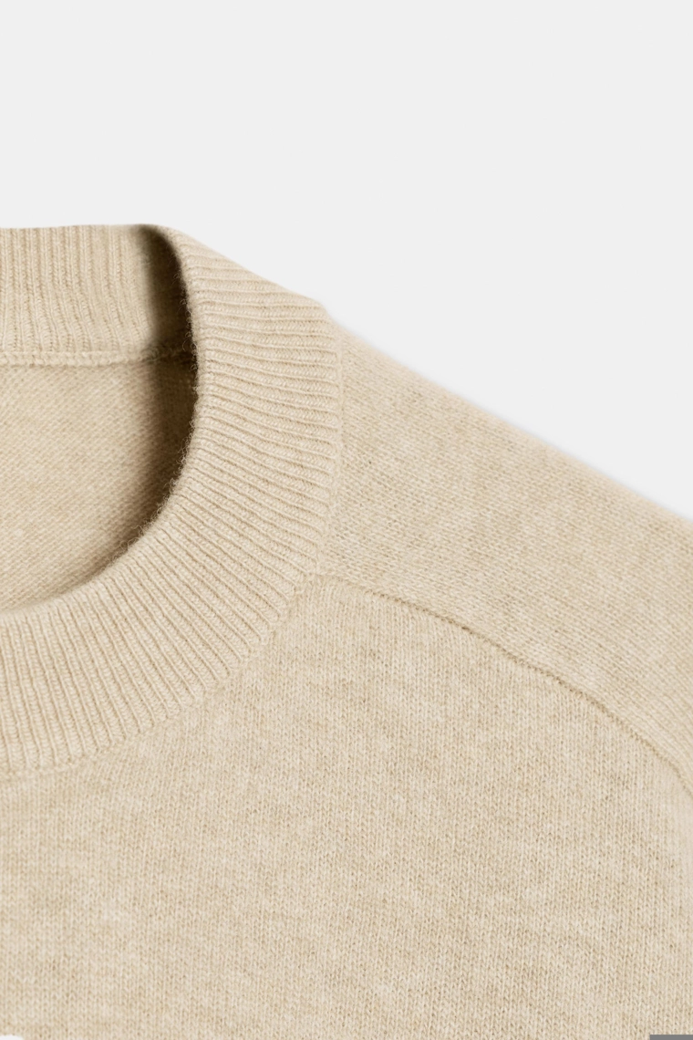 Джемпер oversize из 100% шерсти