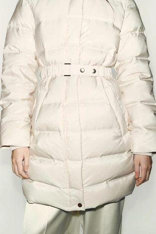 Пуховик с капюшоном WATER REPELLENT WINDPROOF