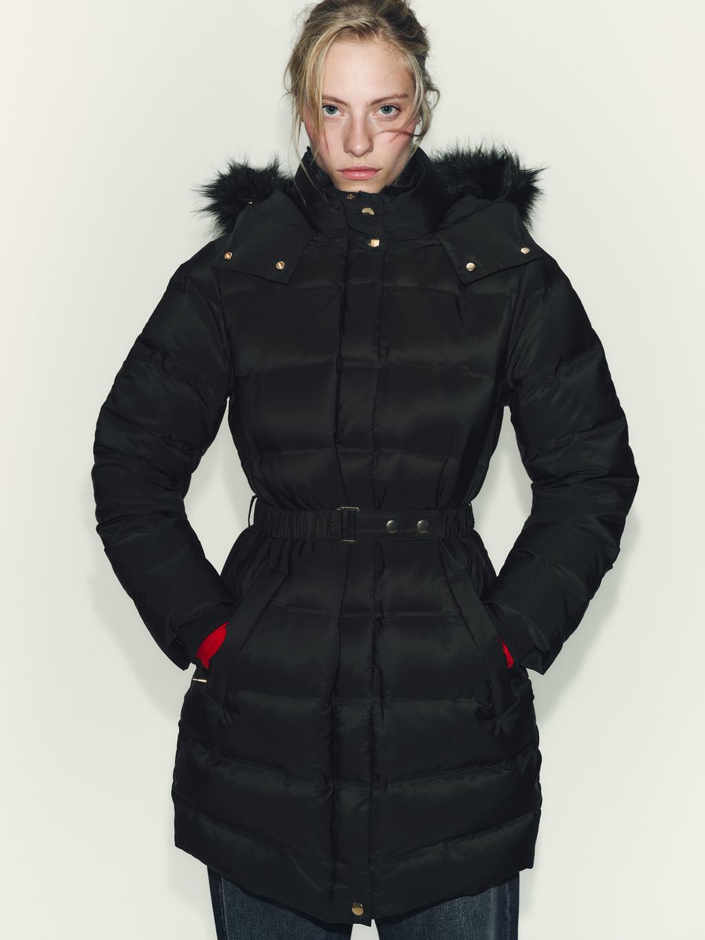 ПУХОВИК С КАПЮШОНОМ WATER REPELLENT WINDPROOF