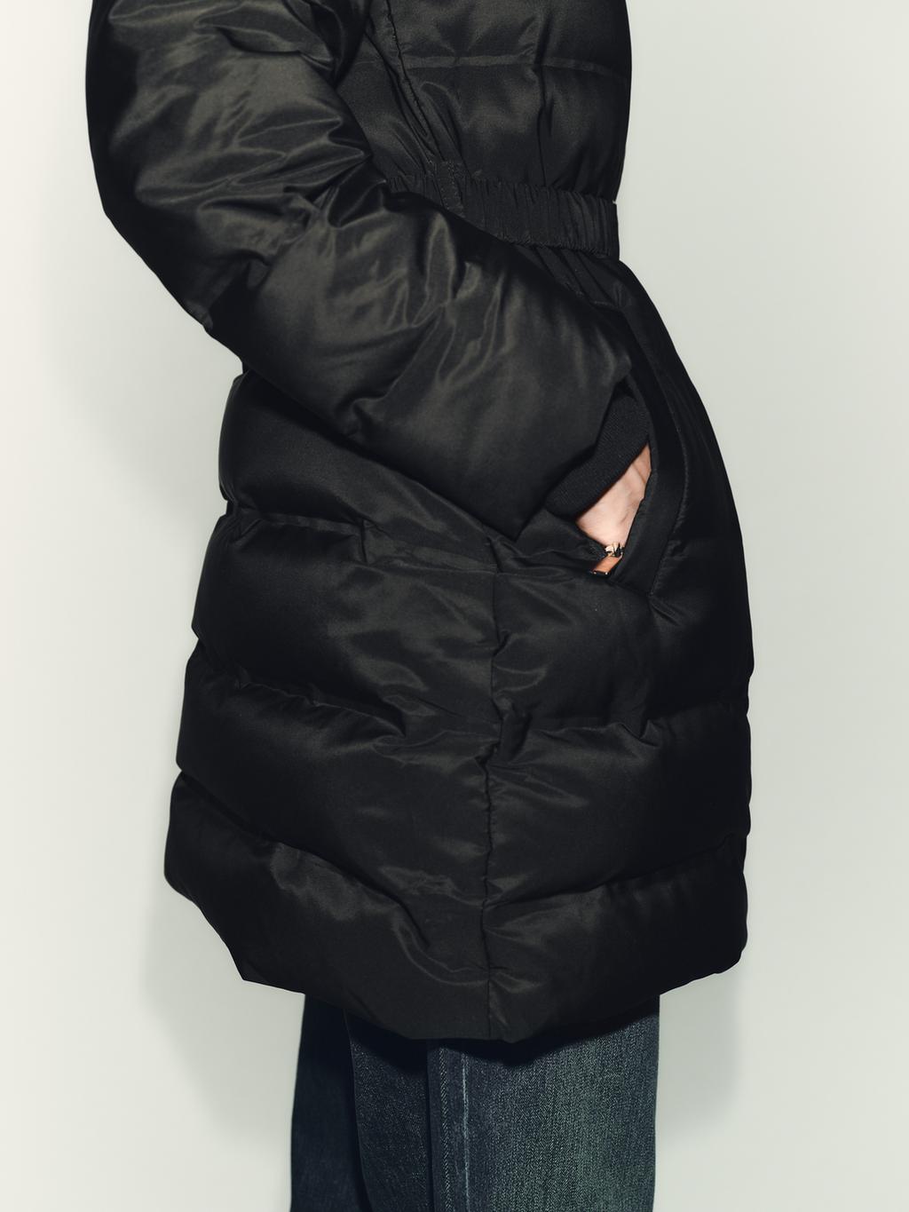 ПУХОВИК С КАПЮШОНОМ WATER REPELLENT WINDPROOF