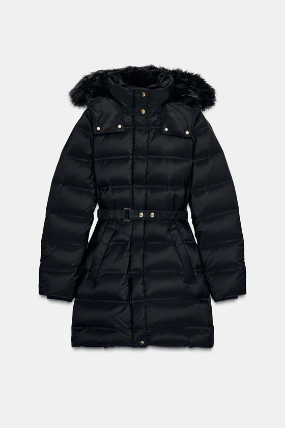 ПУХОВИК С КАПЮШОНОМ  WINDPROOF