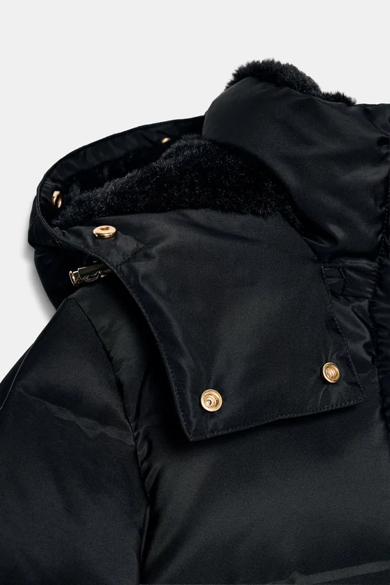 ПУХОВИК С КАПЮШОНОМ  WINDPROOF
