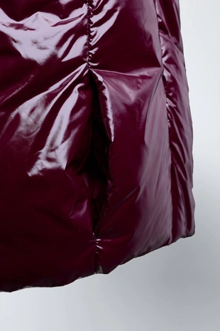 Стеганый жилет с блеском- Заказать в России