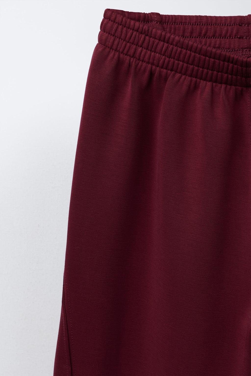 ОДНОТОННЫЕ БРЮКИ WIDE LEG