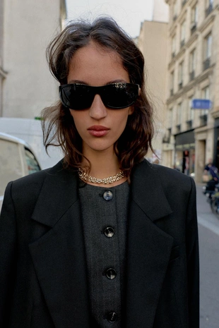 Жилет в полоску- Заказать в России