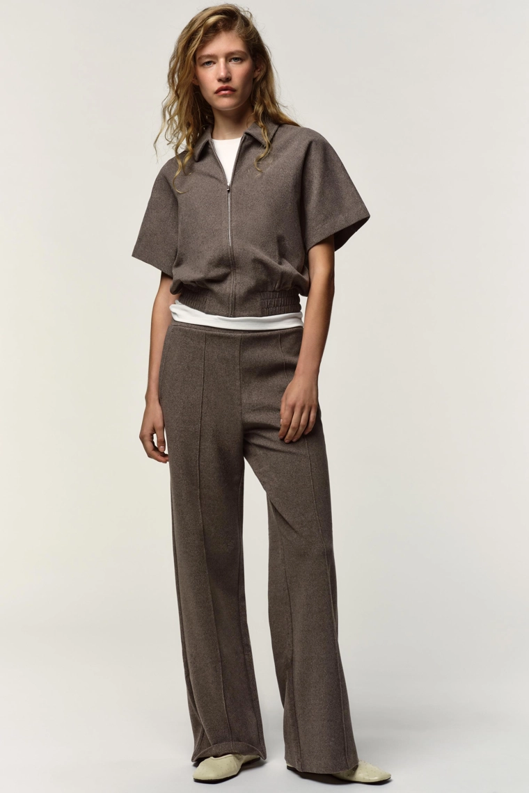 Мягкий кардиган с короткими рукавами