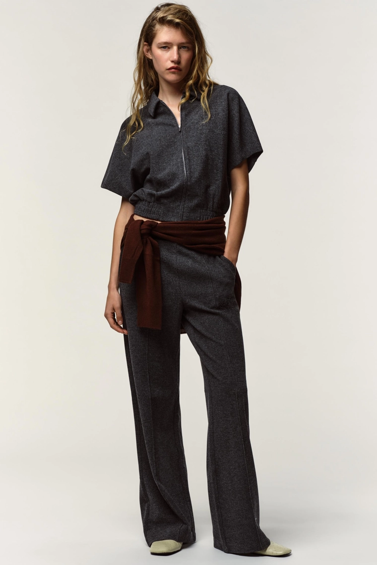 Мягкий кардиган с короткими рукавами