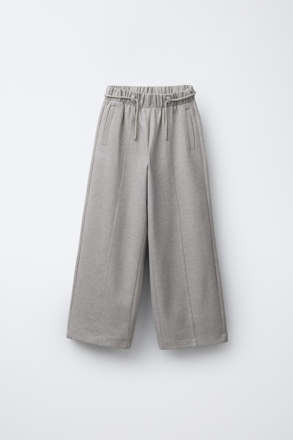 БРЮКИ WIDE LEG В ЕЛОЧКУ