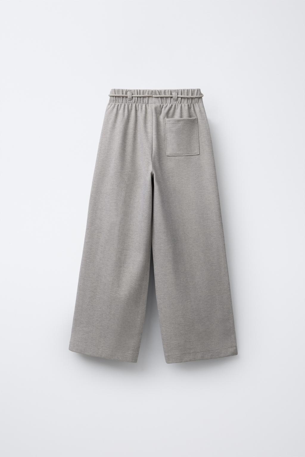 БРЮКИ WIDE LEG В ЕЛОЧКУ