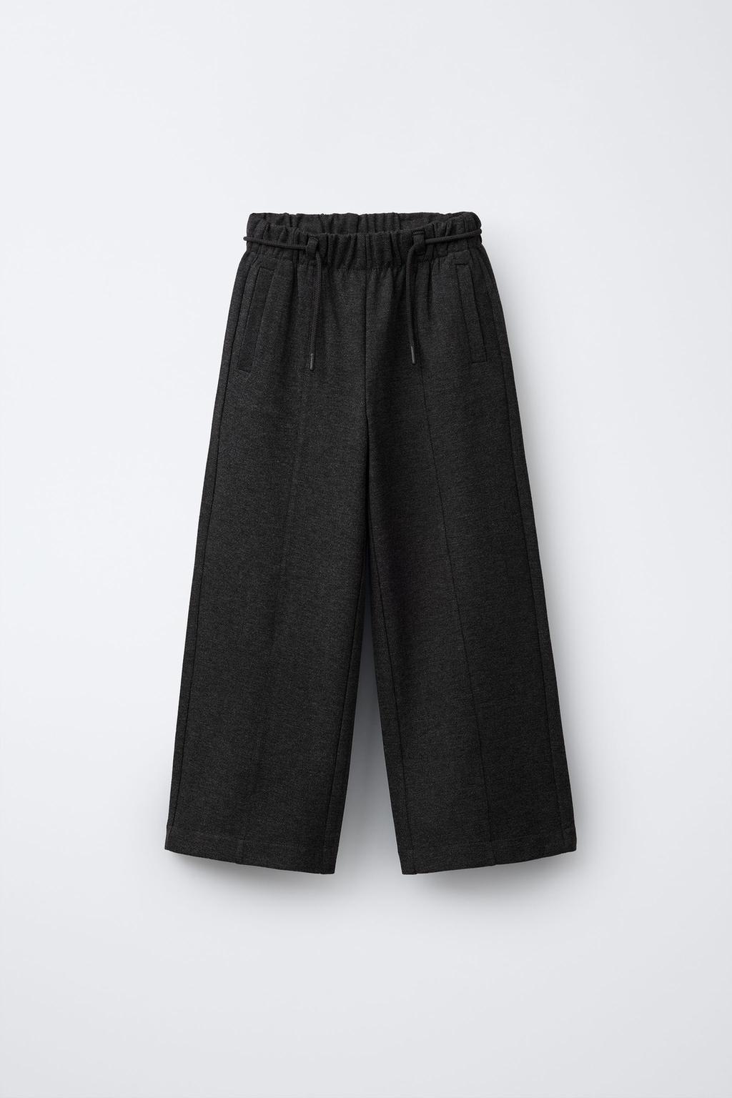 БРЮКИ WIDE LEG В ЕЛОЧКУ