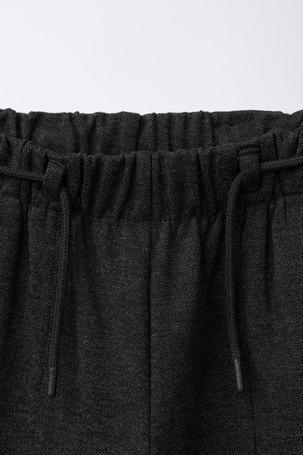 БРЮКИ WIDE LEG В ЕЛОЧКУ