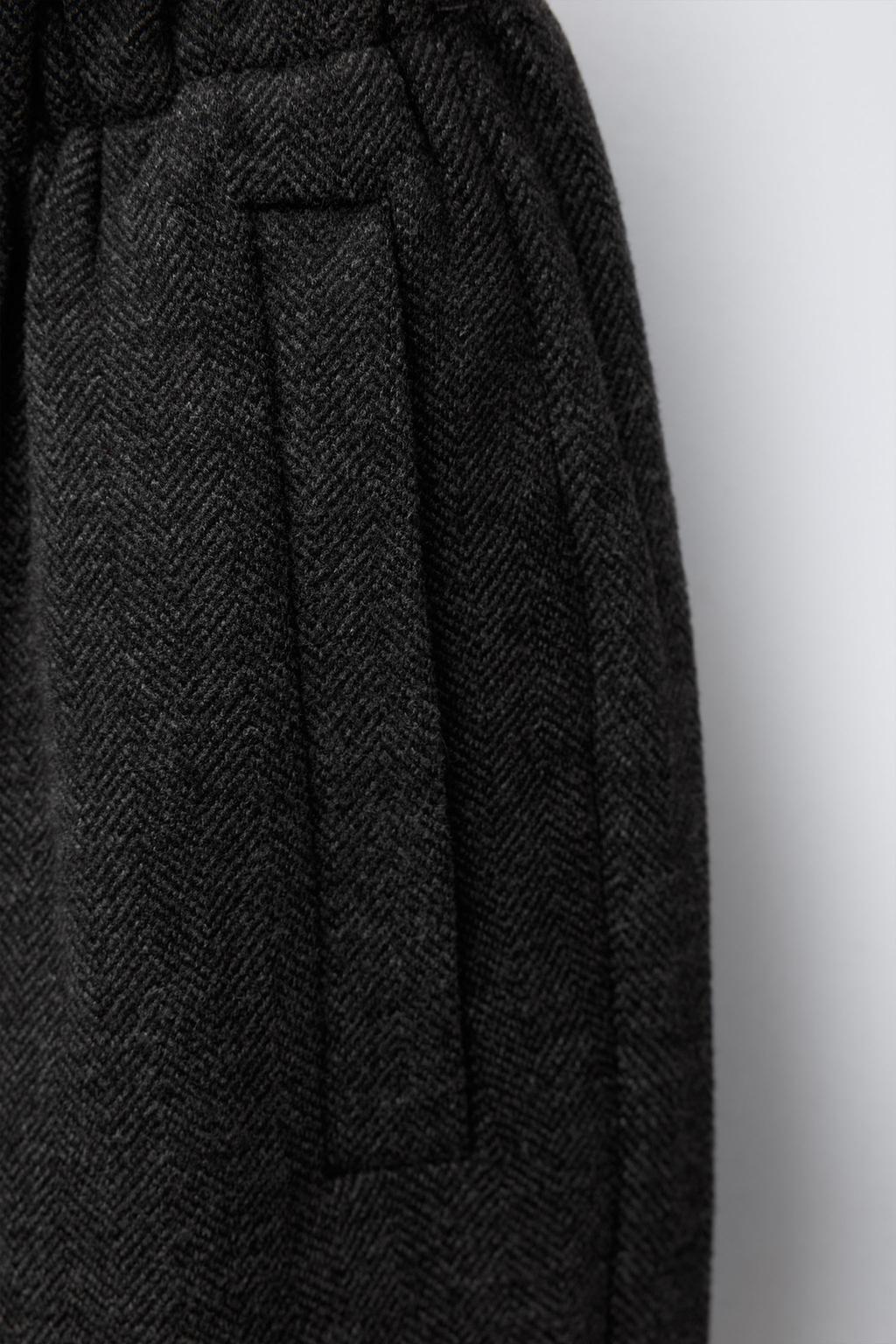 БРЮКИ WIDE LEG В ЕЛОЧКУ