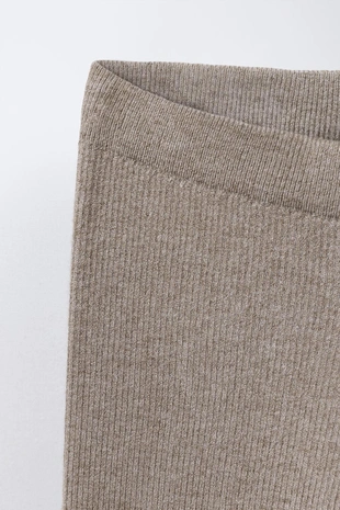 camel | 5536/702/707 - Zara Леггинсы в рубчик