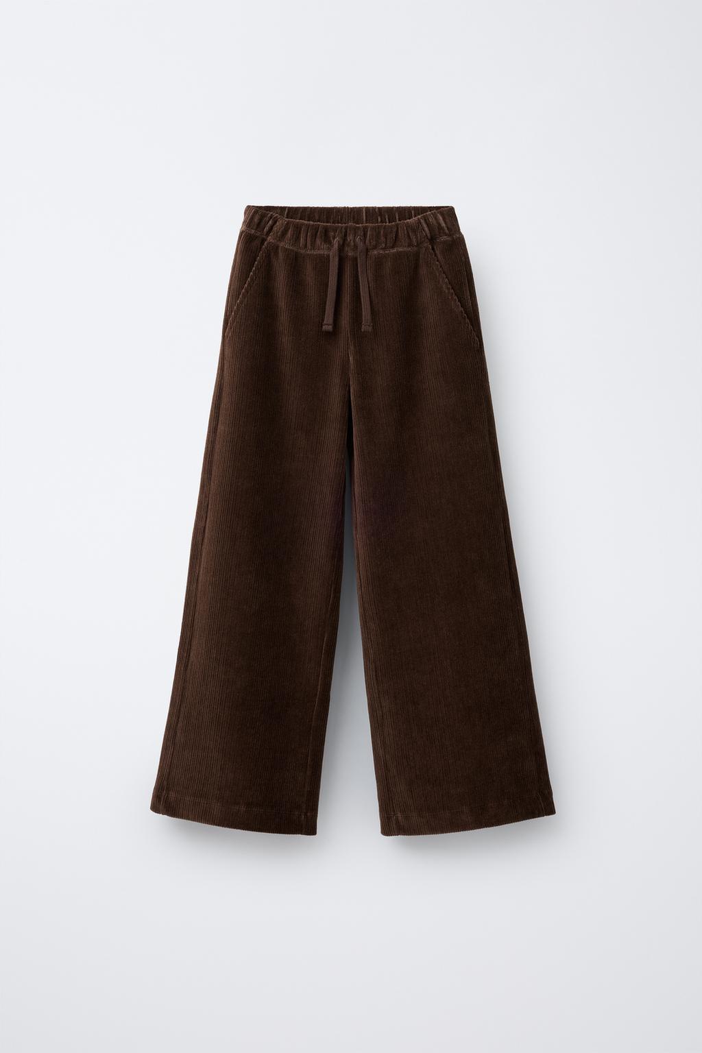 ВЕЛЬВЕТОВЫЕ БРЮКИ WIDE LEG
