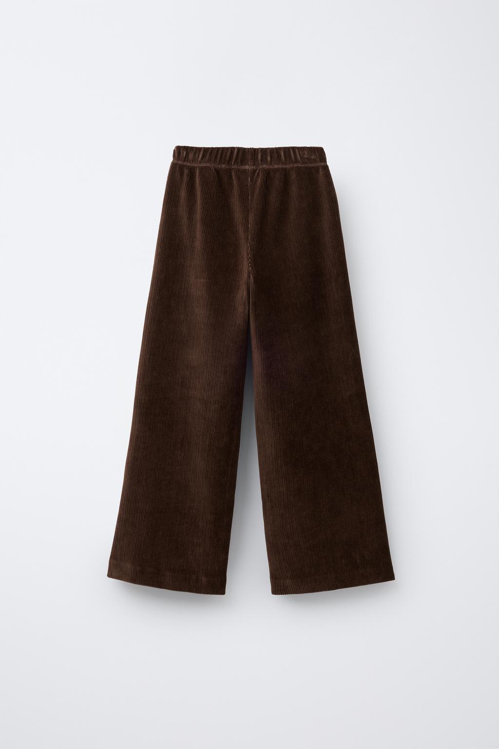 ВЕЛЬВЕТОВЫЕ БРЮКИ WIDE LEG