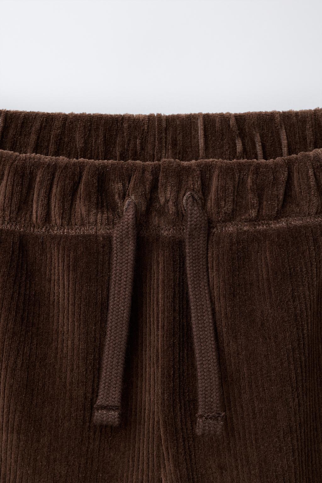 ВЕЛЬВЕТОВЫЕ БРЮКИ WIDE LEG