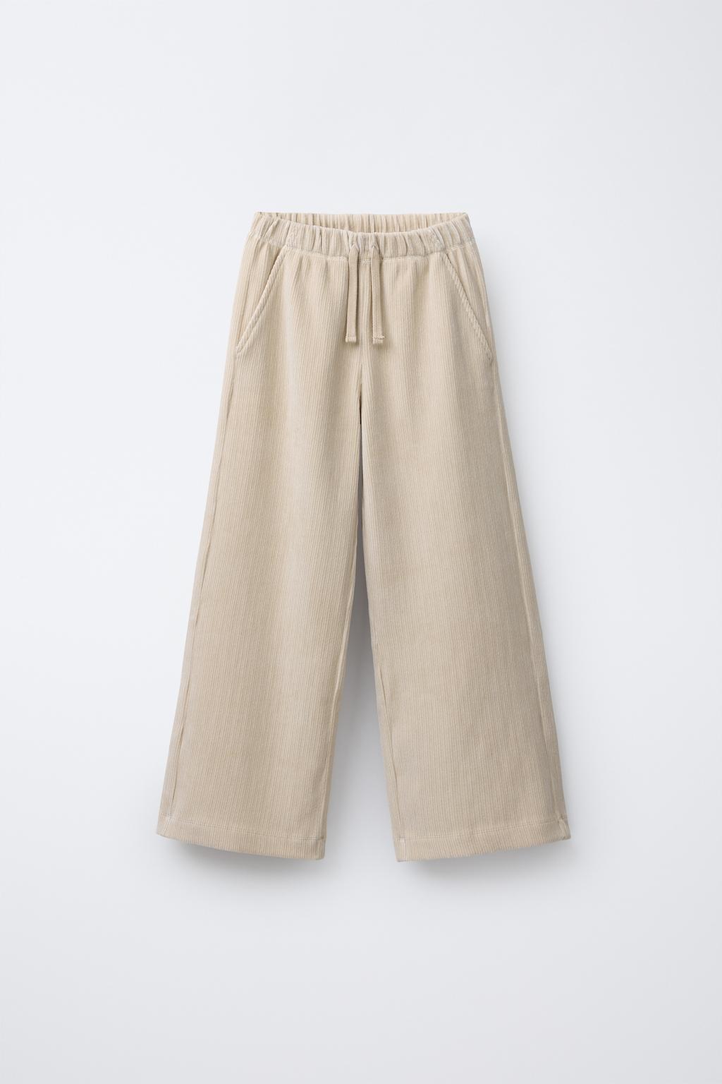 ВЕЛЬВЕТОВЫЕ БРЮКИ WIDE LEG