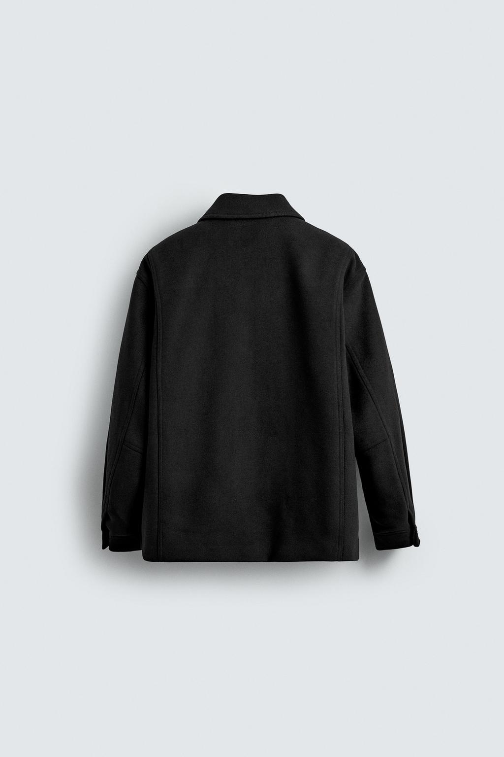 ПОЛУПАЛЬТО REGULAR FIT С КАРМАНАМИ