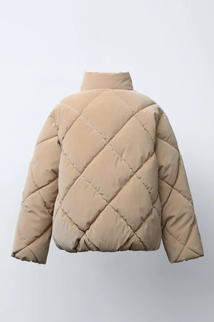 Стеганая прорезиненная куртка- Заказать в России