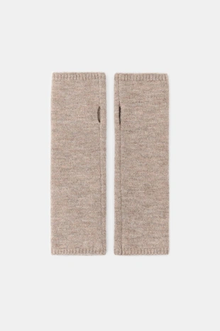 Митенки с цветочной вышивкой- Заказать в России