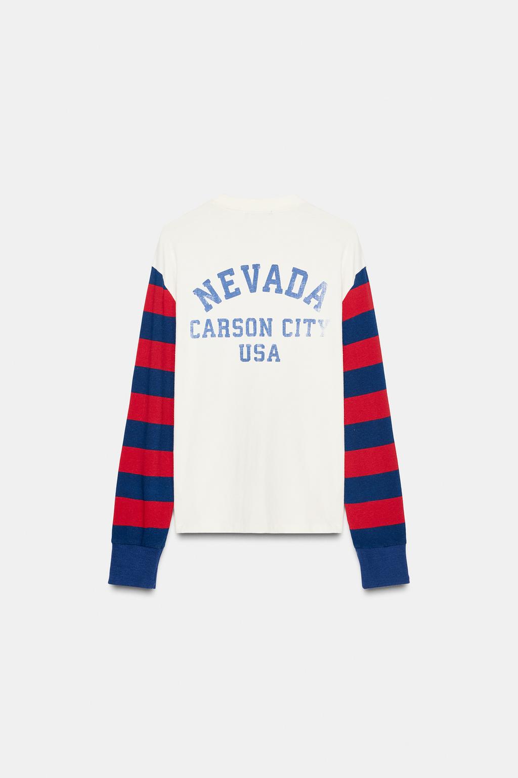 ФУТБОЛКА VARSITY В ПОЛОСКУ