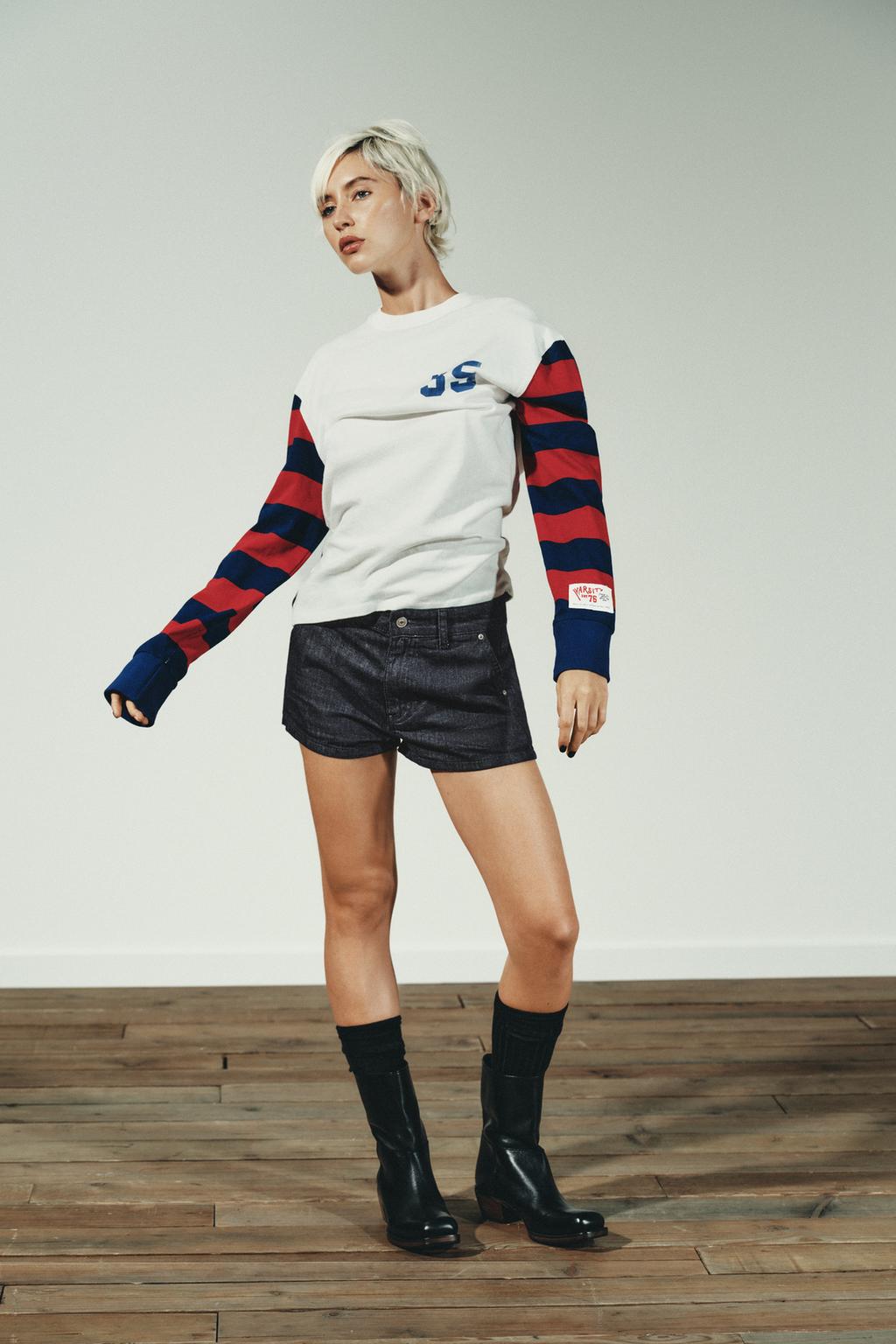 ФУТБОЛКА VARSITY В ПОЛОСКУ