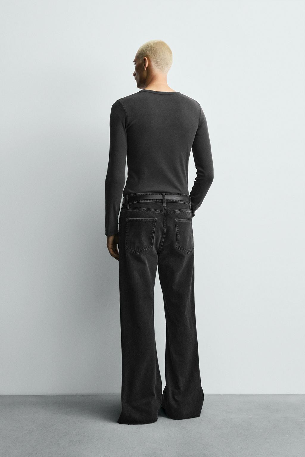 ДЖИНСЫ FLARE FIT С МОЛНИЯМИ