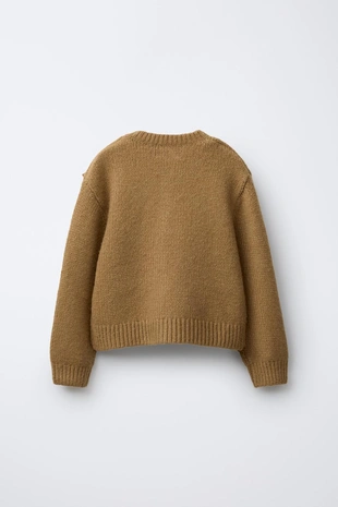 Кардиган с бантом из органзы- Заказать в России