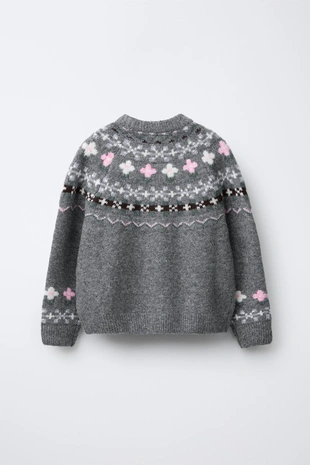 Жаккардовый свитер- Заказать в России