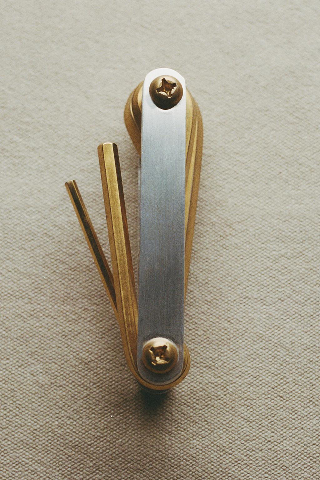 Набор шестигранных ключей allen keys, складной