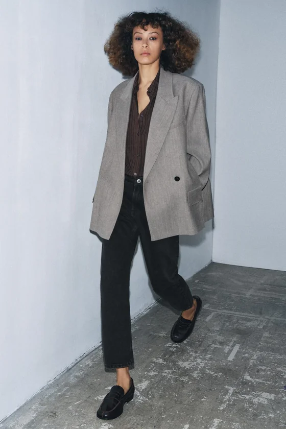ДЖИНСЫ коллекция Zara «ZW» ПОЛНОЙ ДЛИНЫ СО СРЕДНЕЙ ПОСАДКОЙ