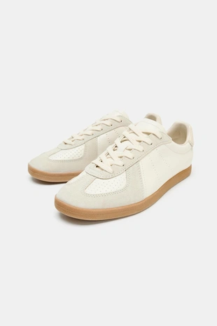 Кожаные кроссовки- Заказать в России