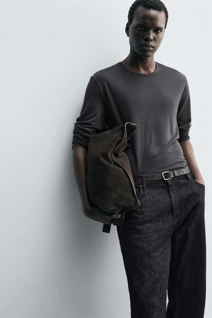 Легкая футболка с длинными рукавами- Заказать в России