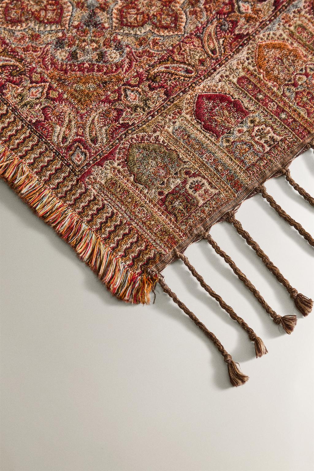 Плед paisley jacquard