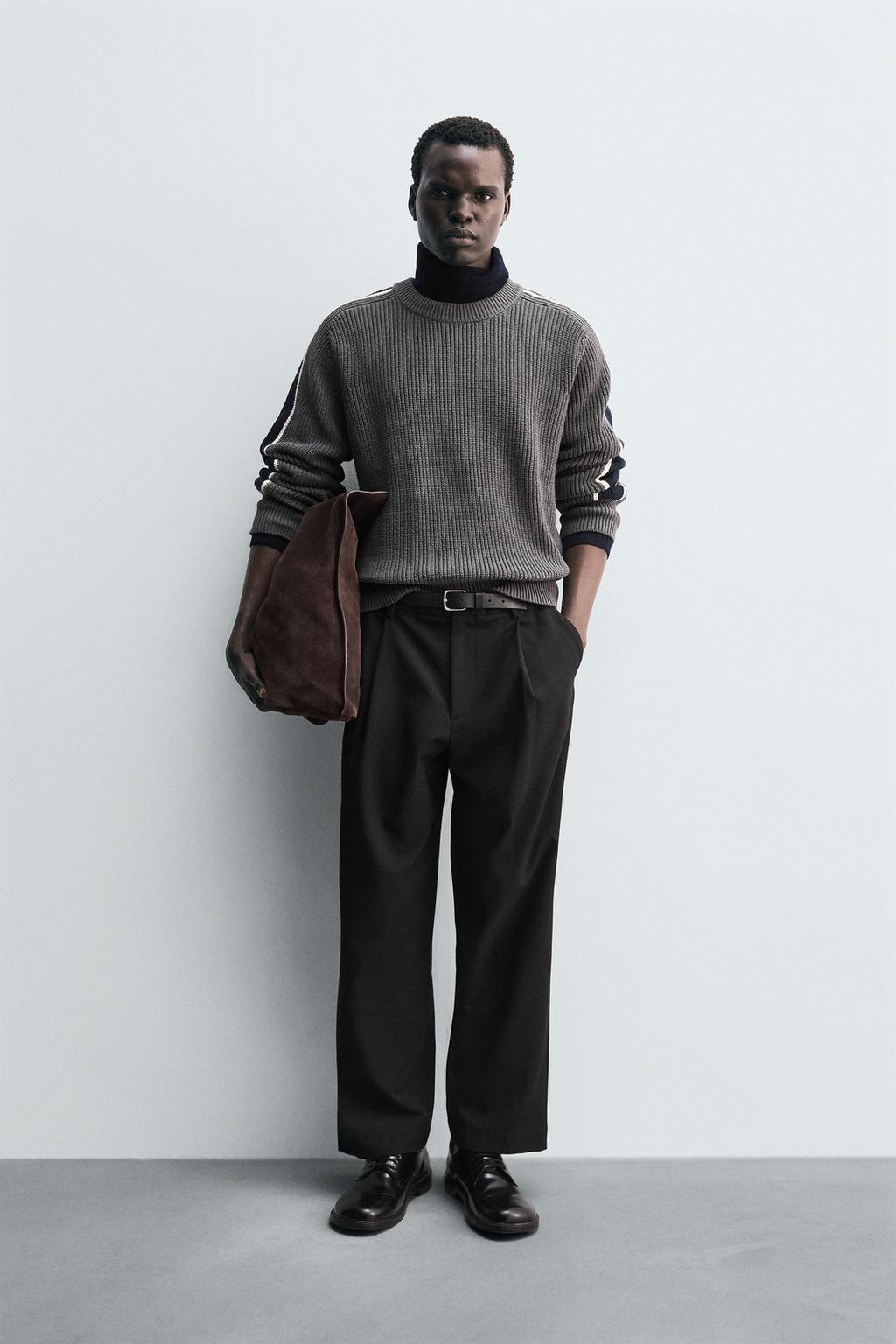 ДЖЕРСИ В СТИЛЕ COLOR BLOCK С ПОЛОСАМИ