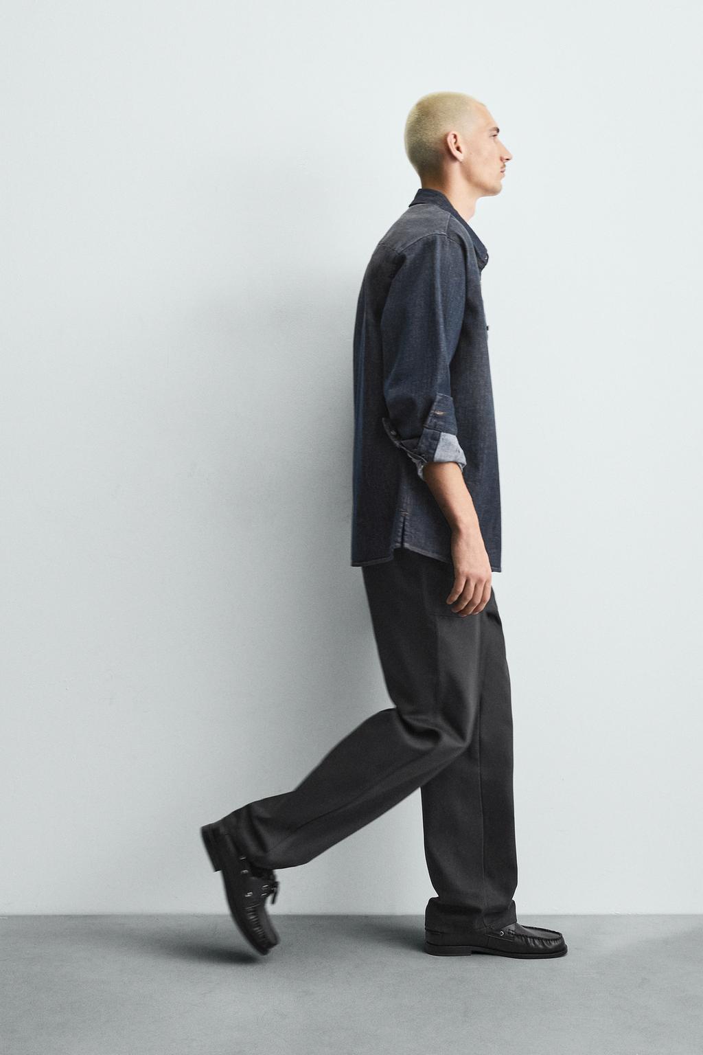 ДЖИНСЫ RELAXED FIT С КАРМАНАМИ