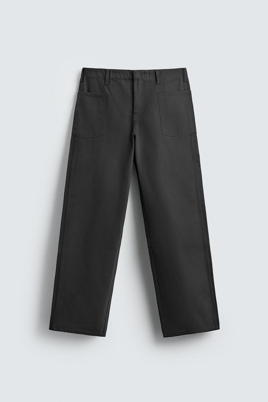ДЖИНСЫ RELAXED FIT С КАРМАНАМИ