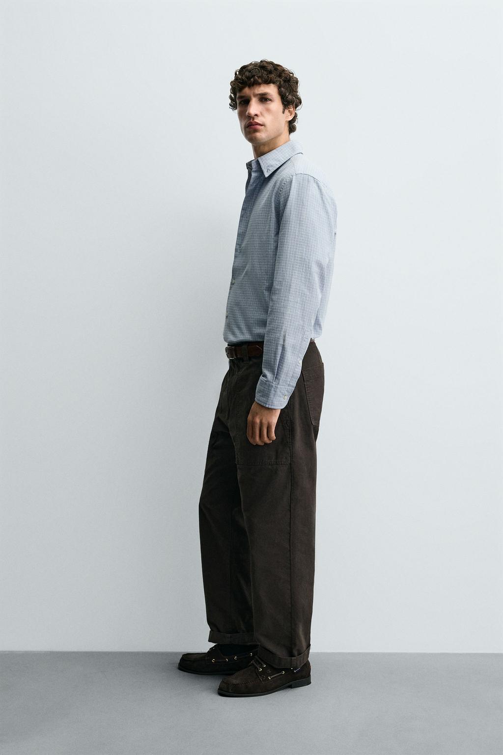 РУБАШКА REGULAR FIT В КЛЕТКУ