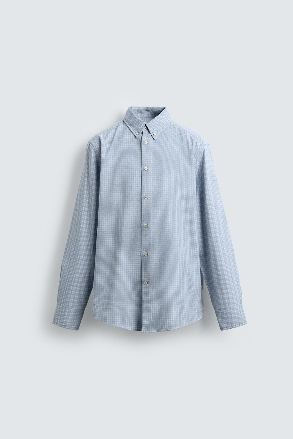 РУБАШКА REGULAR FIT В КЛЕТКУ