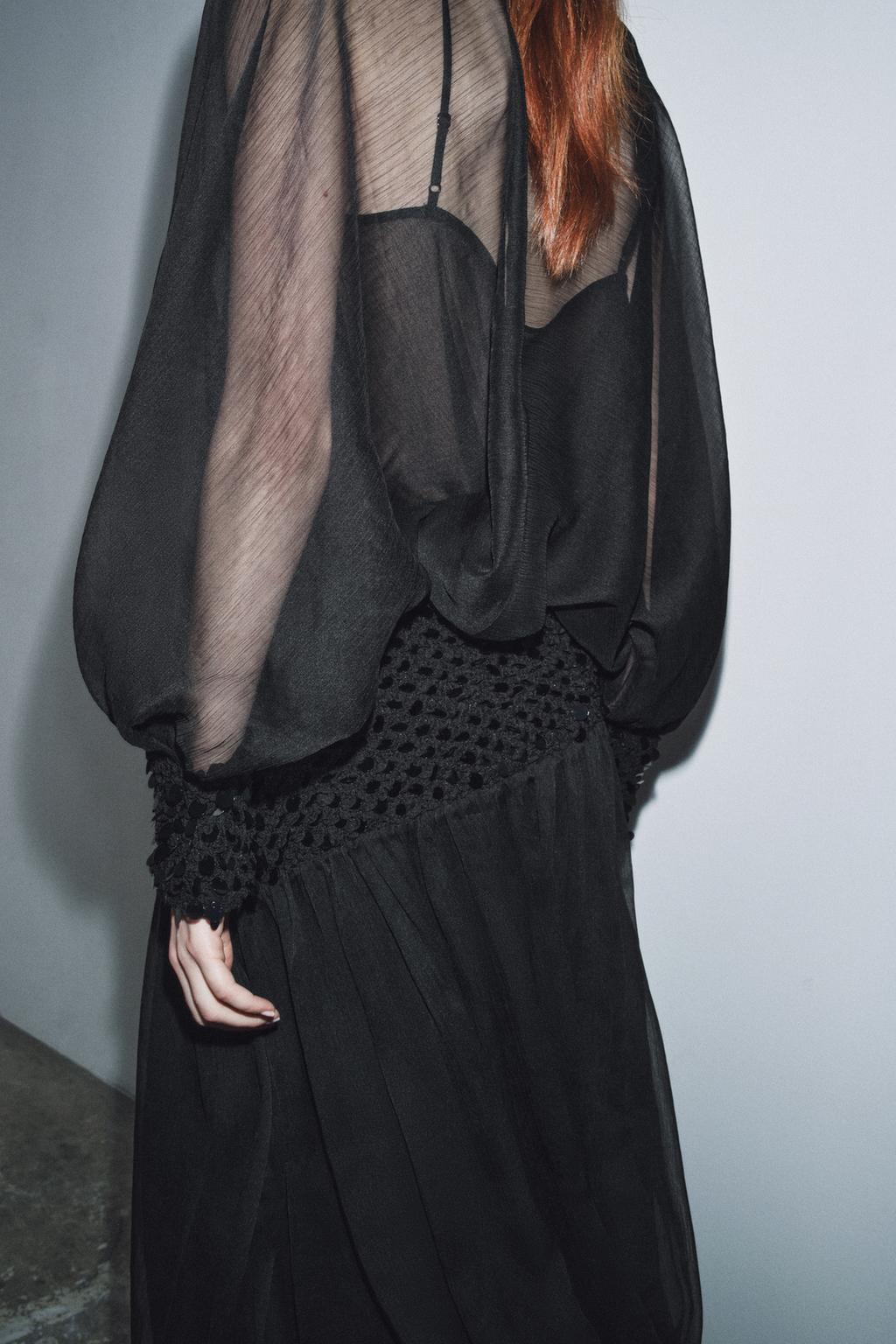 ЮБКА С ПАЙЕТКАМИ — ZW COLLECTION
