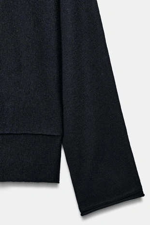 Длинный свитер свободного кроя- Заказать в России