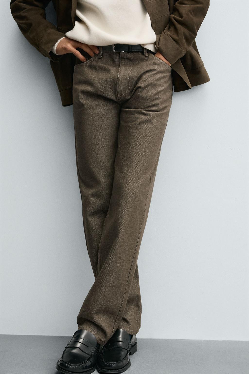 ХЛОПКОВЫЕ БРЮКИ REGULAR FIT