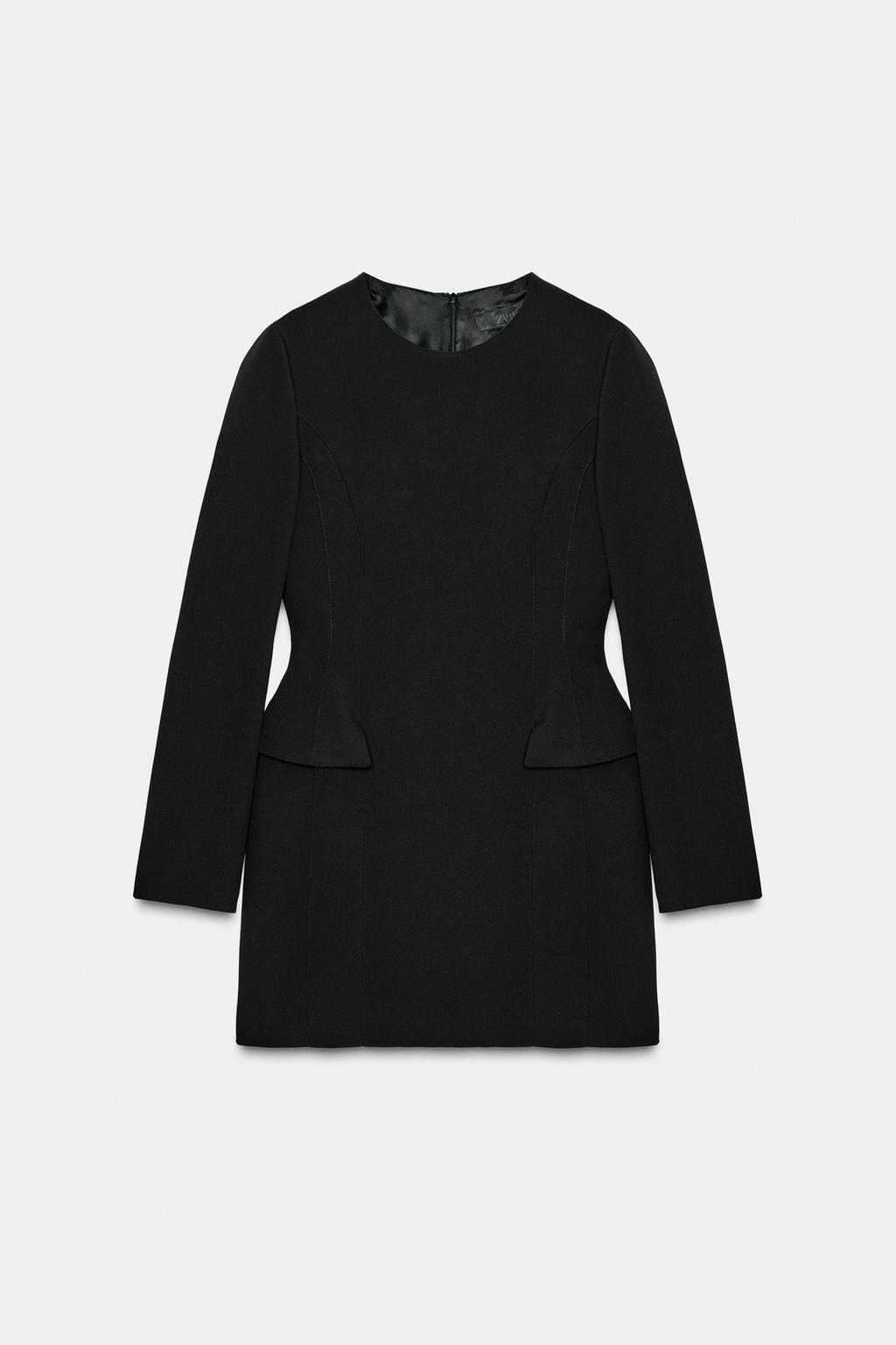 КОРОТКОЕ ПЛАТЬЕ С КАРМАНАМИ — ZW COLLECTION LIMITED EDITION