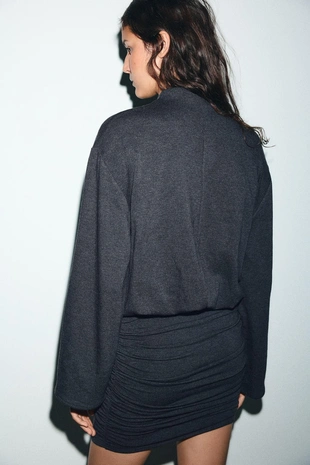 Мягкое платье со сборками- Заказать в России