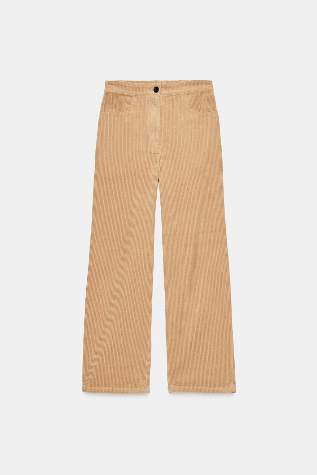 ВЕЛЬВЕТОВЫЕ БРЮКИ WIDE LEG — ZW COLLECTION