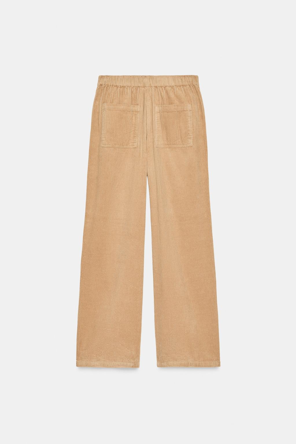 ВЕЛЬВЕТОВЫЕ БРЮКИ WIDE LEG — ZW COLLECTION